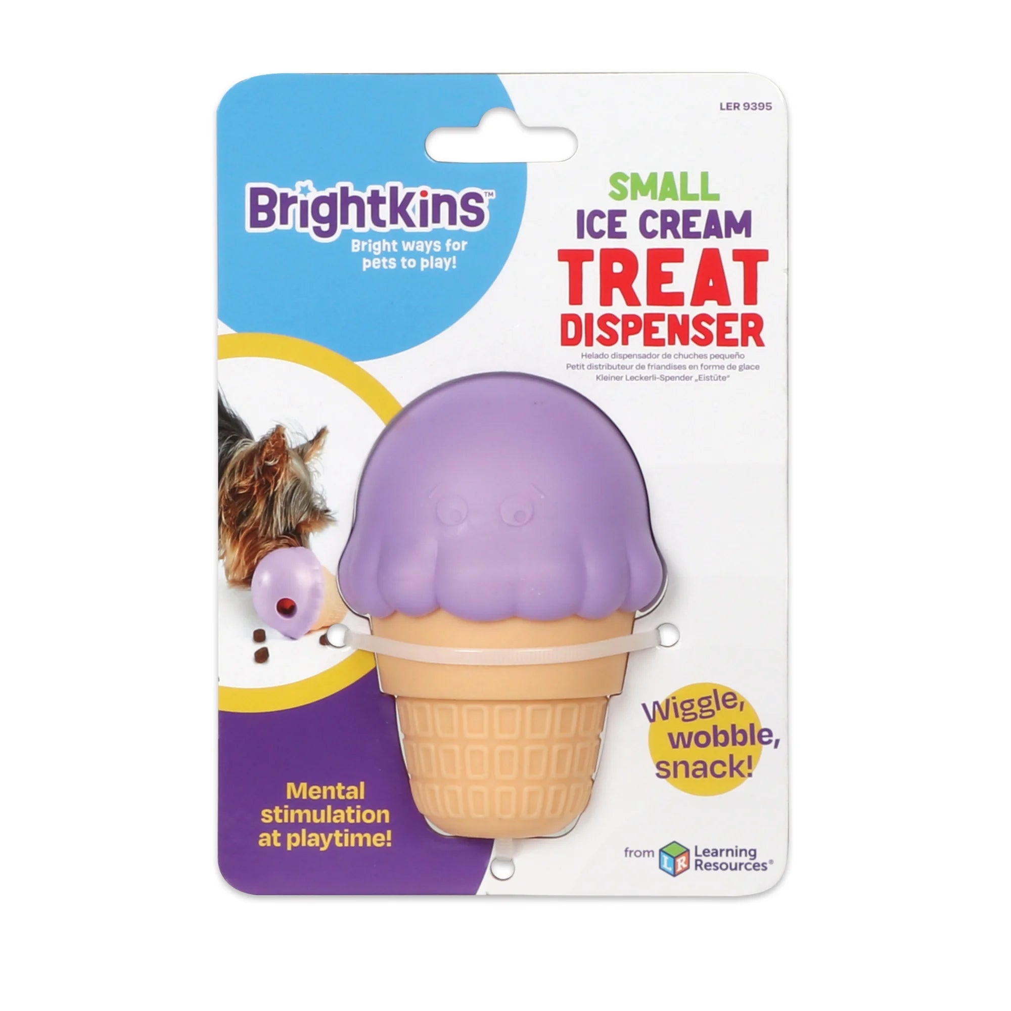 Ice Cream Dog Toy Treat Dispenser